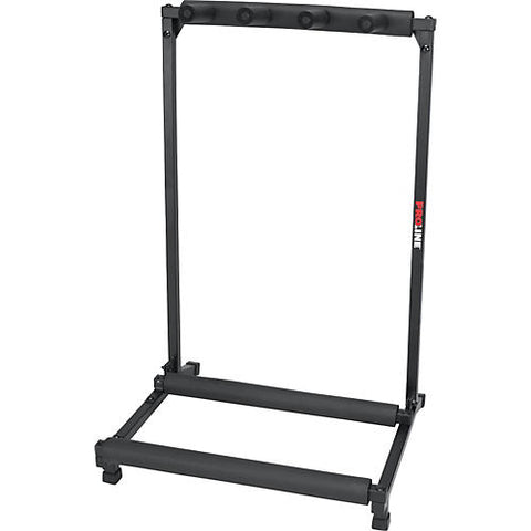 Proline PLMS3 3-Guitar Folding Stand Black