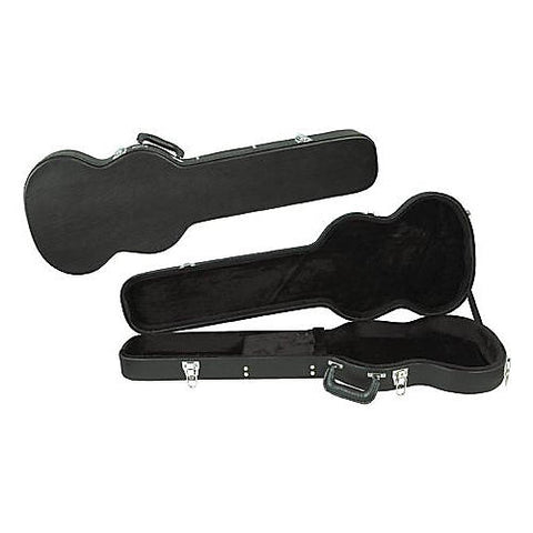 Musician's Gear Deluxe SGS Solid-Guitar-Style Hardshell Case Black