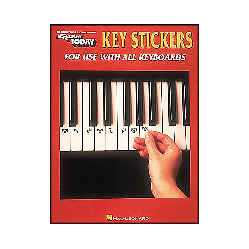 Hal Leonard E-Z Play Key Stickers for Use with All Keyboards