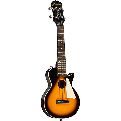 Epiphone Les Paul Acoustic-Electric Concert Ukulele Outfit Vintage Sunburst