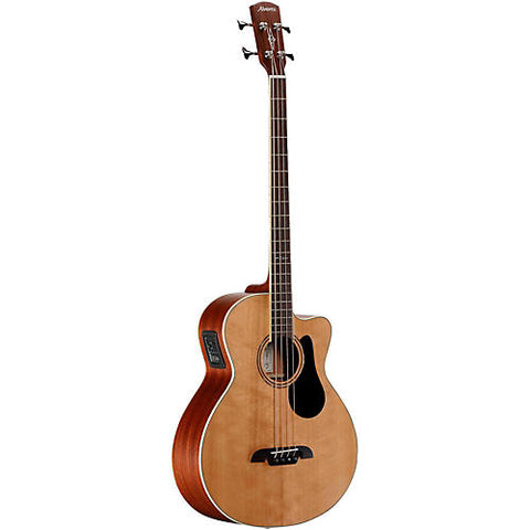 Alvarez Artist Series AB60CE Acoustic-Electric Bass Guitar Natural