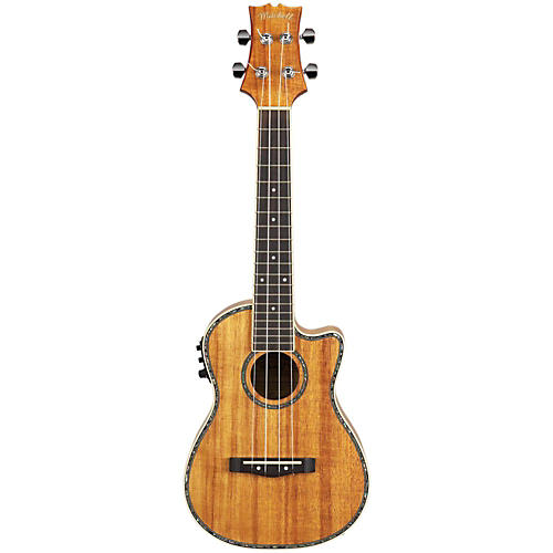 Mitchell MU100CE Acoustic-Electric Concert Ukulele Natural Koa