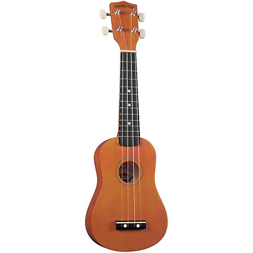 Diamond Head DU-10 Soprano Ukulele Brown Black Fingerboard