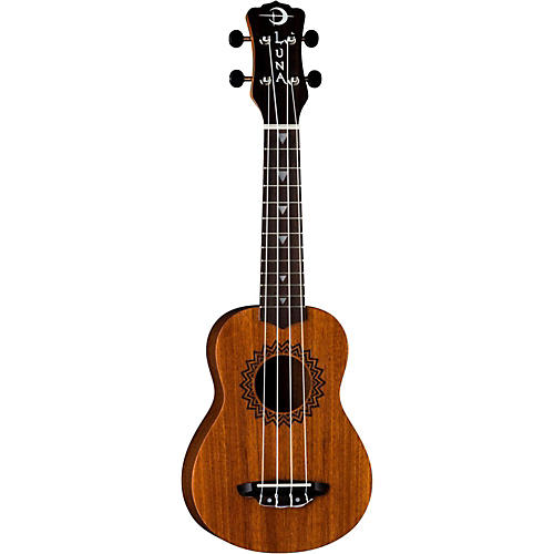 Luna Soprano Vintage Mahogany Ukulele Natural