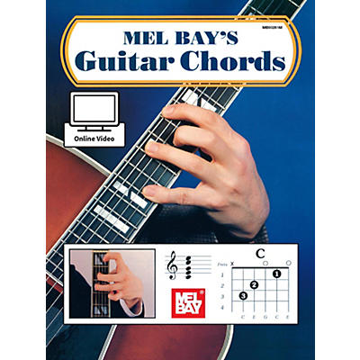 Mel Bay Guitar Chords Book & Online Audio