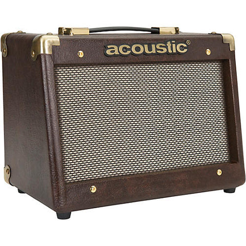 Acoustic A15 15W 1x6.5 Acoustic Instrument Combo Amp Brown