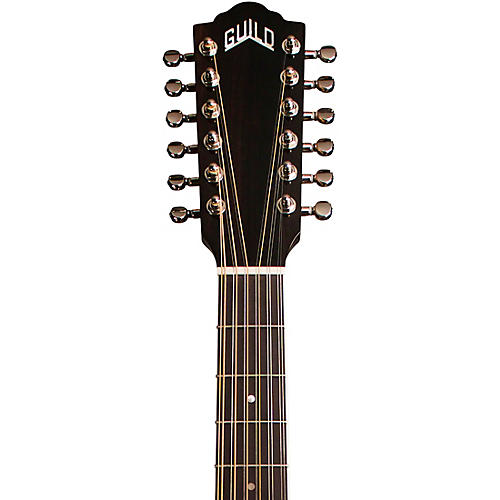 Guild F-2512CE Deluxe 12-String Cutaway Jumbo Acoustic-Electric Guitar Antique Burst