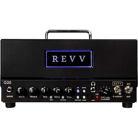 Revv Amplification G20 20W Tube Guitar Amp Head Black