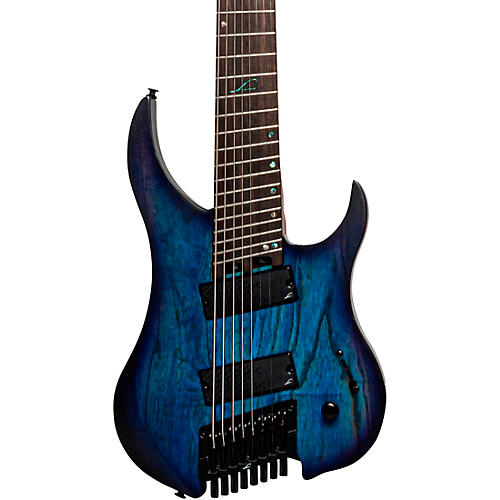 Legator G8FP Ghost Performance 8 8-String Electric Guitar Cali Cobalt