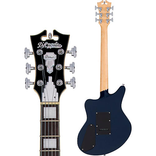 D'Angelico Premier Series Bedford SH Limited-Edition Electric Guitar With Tremolo Navy Blue