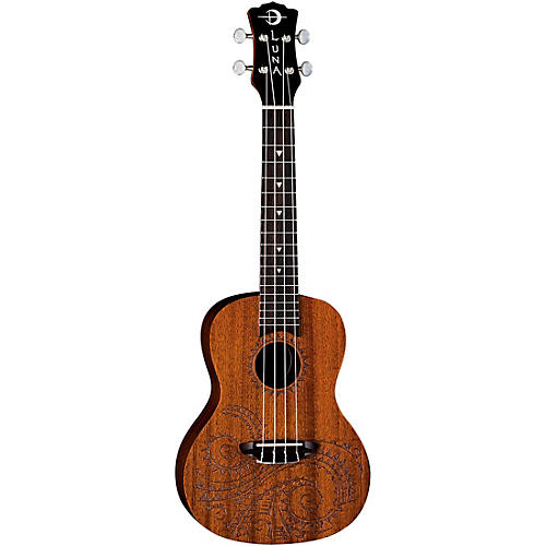 Luna Tattoo Concert Ukulele Mahogany