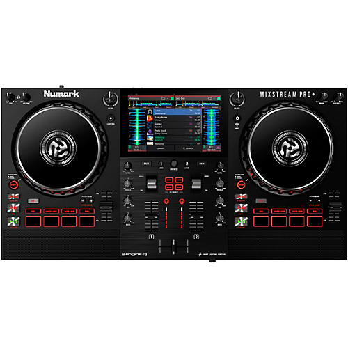 Numark Mixstream Pro + Standalone Streaming DJ Controller Black