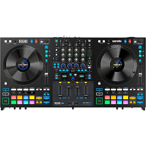 RANE FOUR Advanced Four-Channel Stems DJ Controller Black