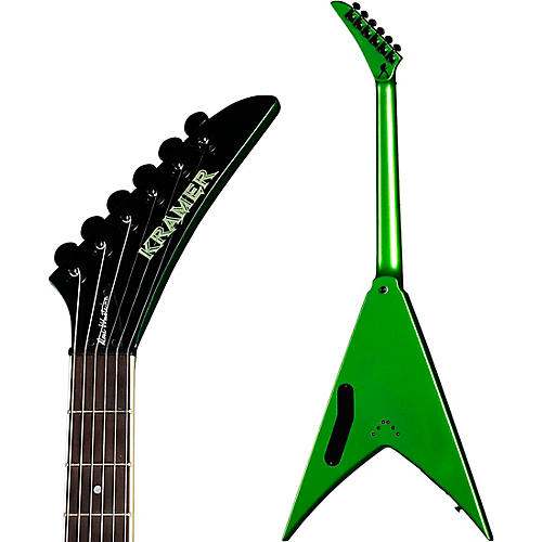 Kramer Dave Mustaine Vanguard Rust In Peace Electric Guitar Alien Tech Green