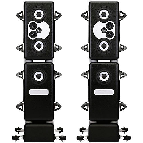 Barefoot Sound MasterStack12 12" 4.5-way Active Studio Monitor Pair - With Handles