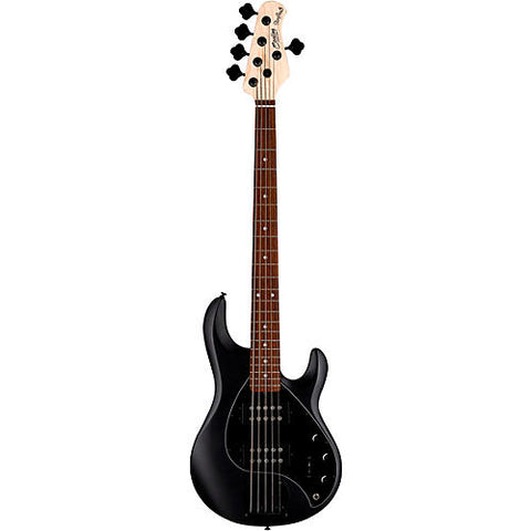 Sterling by Music Man StingRay 5 RAY5 HH Bass Stealth Black