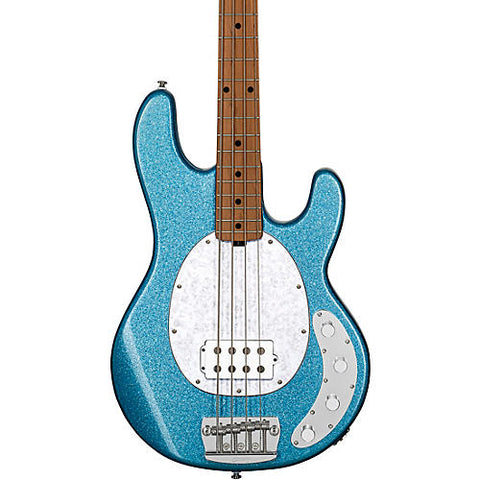 Sterling by Music Man StingRay RAY34 Sparkle Bass Blue Sparkle