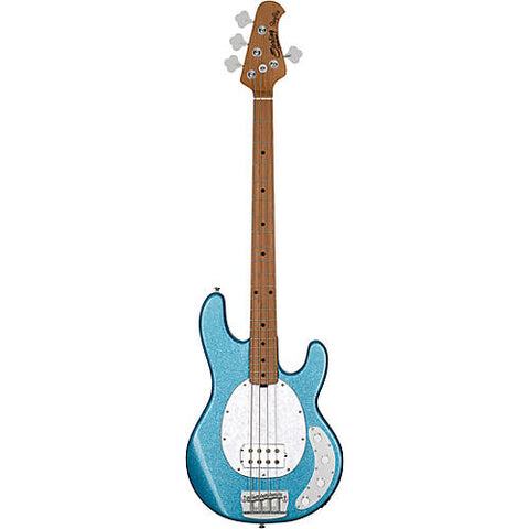 Sterling by Music Man StingRay RAY34 Sparkle Bass Blue Sparkle