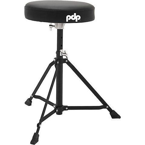 PDP 300 Series 12" Round-Top Lightweight Throne Gray